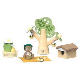 Деревянный игровой набор Hape Медвежонок и пчёлы E3415 фото
