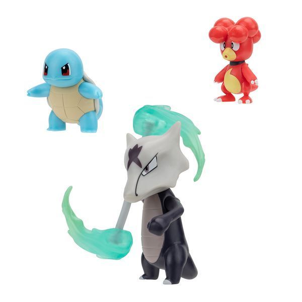 Набір фігурок Pokemon Магбі, Сквіртл, Алола Маровак PKW3600 фото