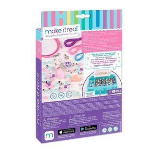 Набор для создания браслетов Make it Real Магические камешки, 61 деталь MR1211 фото