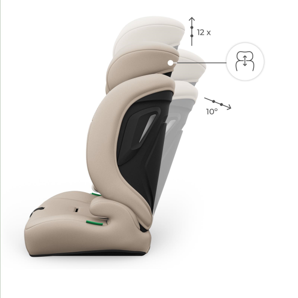 Автокрісло Kinderkraft Comfort Up 2 Plus i-Size beige KCCOUP02BEGPL00 фото