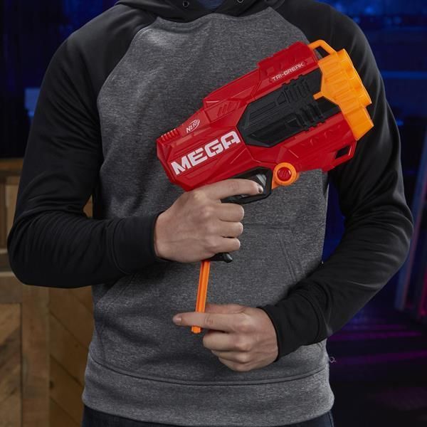 Бластер Nerf Mega Три Брейк, 3 стріли E0103 фото