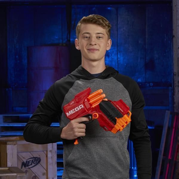 Бластер Nerf Mega Три Брейк, 3 стріли E0103 фото
