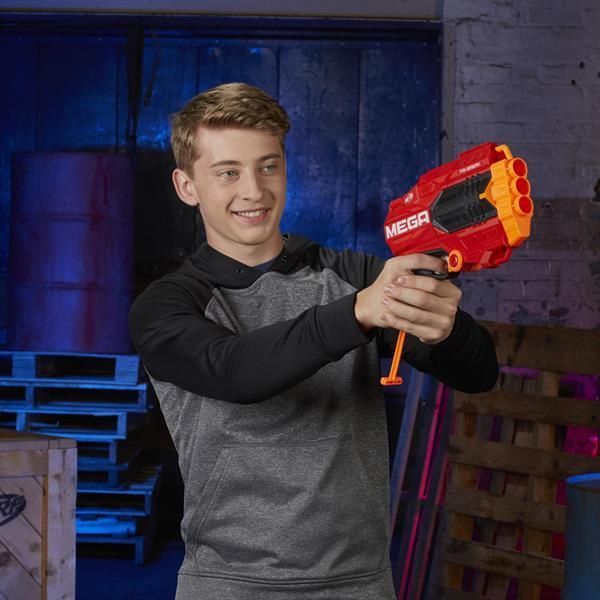 Бластер Nerf Mega Три Брейк, 3 стріли E0103 фото
