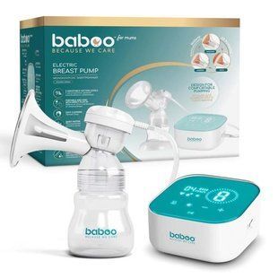 Электрический молокоотсос Baboo с технологией 3D-сцеживания 2-010 фото