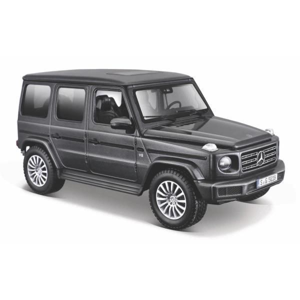 Металева машинка Mercedez Benz G-Class Maisto 1:24 сіра 31531-dark-grey фото