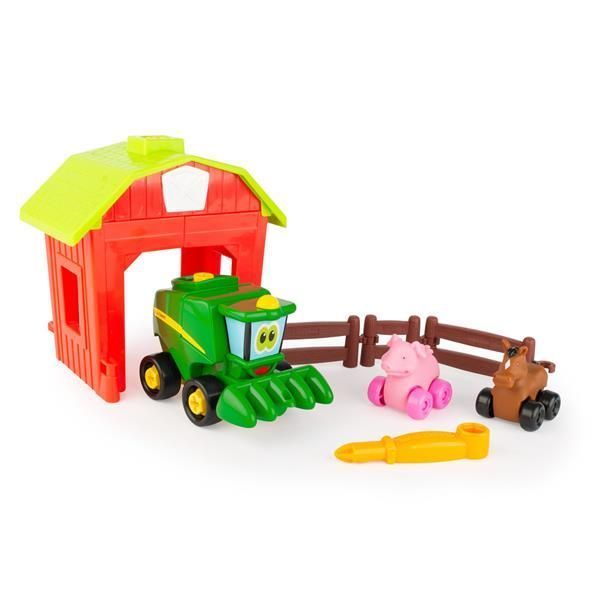 Конструктор с инструментами John Deere Kids Трактор с загоном 47210 фото