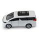 Коллекционная автомодель Toyota Alphard TechnoDrive 1:40 белая KM6011Bl фото 6
