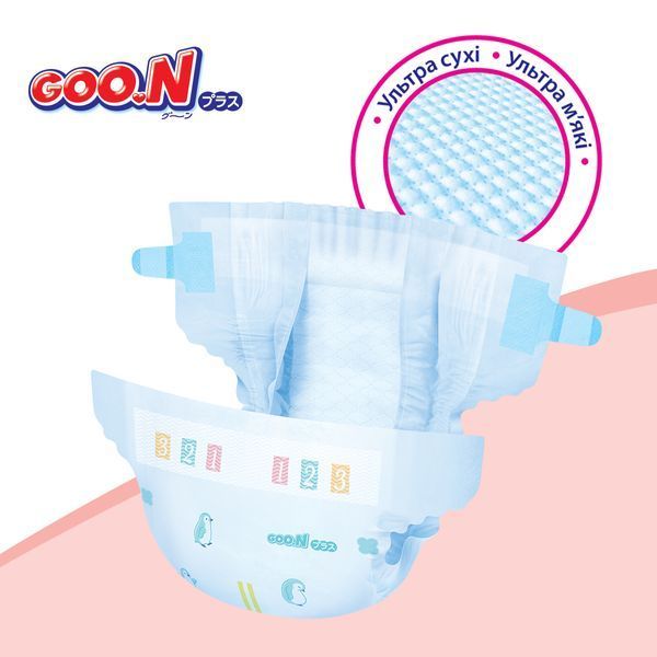 Подгузники Goo.N Plus 3 (M), 6&ndash;11 кг, 56 шт. 21000628 фото