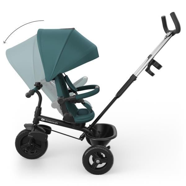 Триколісний велосипед Kinderkraft Aston 2 Plus 6 в 1 KRASTO02GREPL00 фото