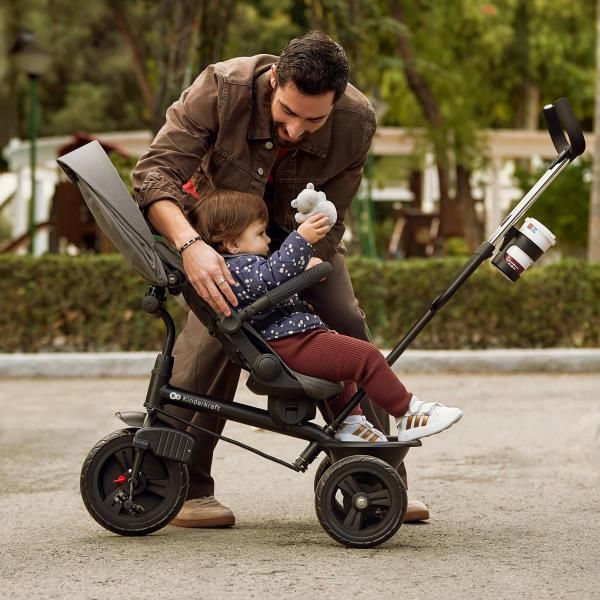 Триколісний велосипед Kinderkraft Aston 2 Plus 6 в 1 KRASTO02GREPL00 фото