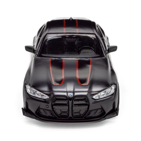 Металлическая машинка BMW M4 CSL 2023 TechnoDrive 1:38 черная 250435U фото