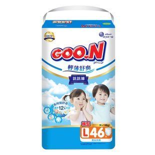 Трусики-подгузники Goo.N Slim & Comfortable 4 (L), 9&ndash;14 кг, 46 шт. 21001092 фото