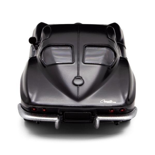 Автомодель Chevrolet Corvette Split Window 1963 TechnoDrive 1:35 матовая черная 250411U фото