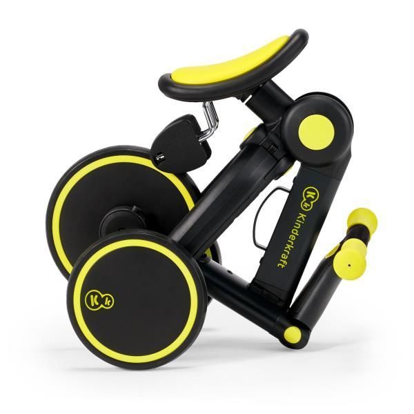 Триколісний велосипед 3 в 1 Kinderkraft 4TRIKE Black Volt KR4TRI00BLK0000 фото