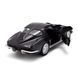 Автомодель Chevrolet Corvette Split Window 1963 TechnoDrive 1:35 матовая черная 250411U фото 2