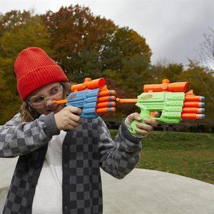 Набор бластеров Nerf Elite 2.0 Prospect QS-4 с мишенью, 12 дротиков F8273 фото