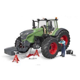 Іграшковий трактор Bruder Fendt 1050 Vario з фігуркою та інструментами 1:16 04041 фото