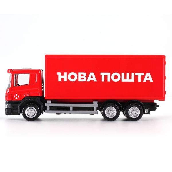 Автомодель грузовика Scania Новая почта TechnoDrive 1:64 250414U фото