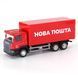 Автомодель грузовика Scania Новая почта TechnoDrive 1:64 250414U фото 1
