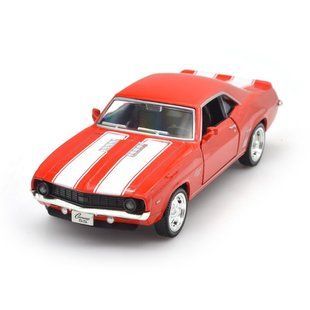 Автомодель Chevrolet Camaro 1969 TechnoDrive 1:32 красная 250336U фото
