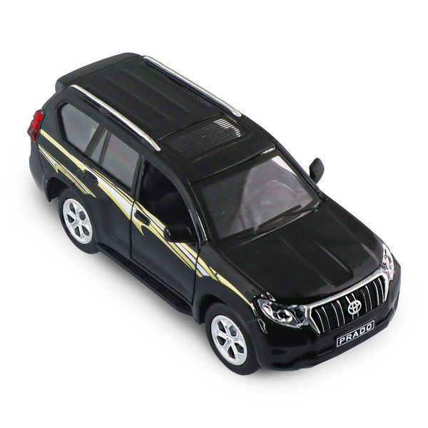 Автомодель Toyota Prado TechnoDrive 1:40 черная KM6189D фото
