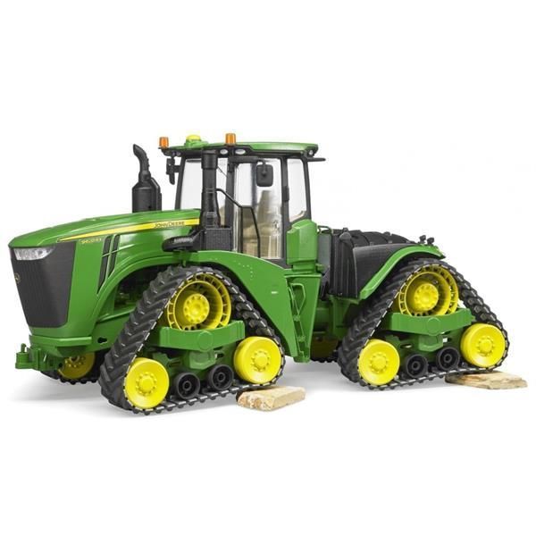 Игрушечный трактор Bruder John Deere 9620RX на гусеницах, 1:16 04055 фото