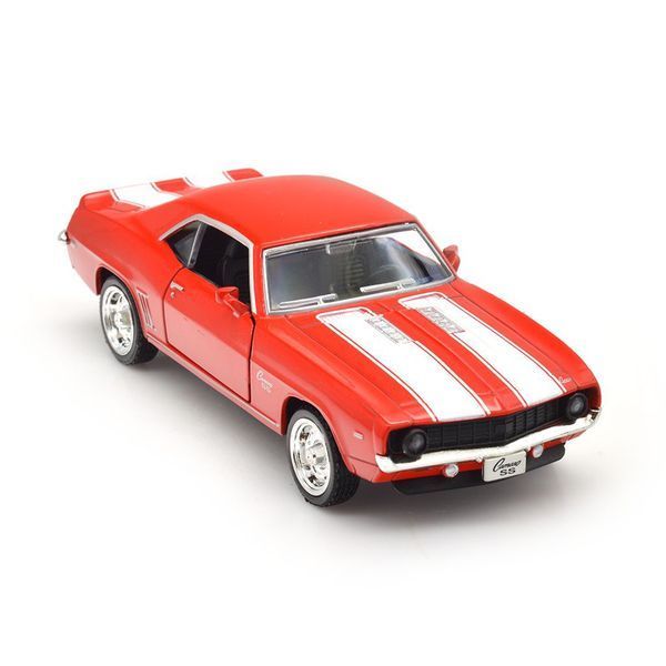 Автомодель Chevrolet Camaro 1969 TechnoDrive 1:32 красная 250336U фото