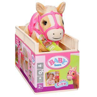 Интерактивная лошадка для кукол BABY born Кьюти со звуком 840092 фото