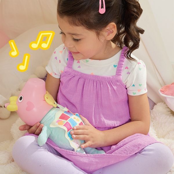 Інтерактивна іграшка Peppa Pig Крихітка Еві зі звуковими ефектами, 28 см G1637 фото