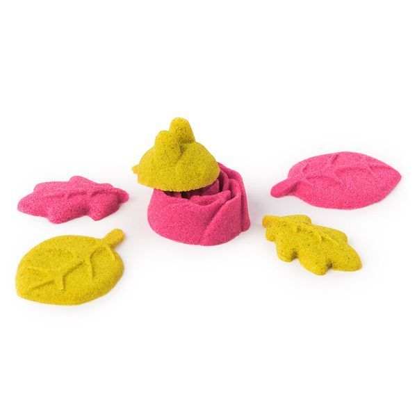 Набір кінетичного піску Kinetic Sand Казкові квіти, 227 г 71677 фото