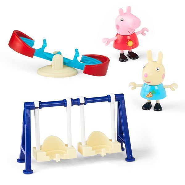 Набір фігурок Peppa Pig Моменти з Пеппою Пригоди на гойдалках G1857 фото
