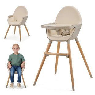 Стільчик для годування 2 в 1 Kinderkraft Fini 2 KHFINI02BEG0000 фото