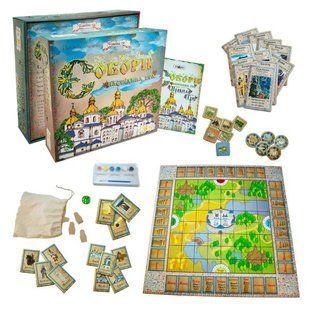Настольная игра Strateg Соборы на украинском 30104 фото