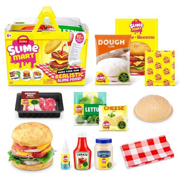 Слайм набір Slime Mart Shopping Basket Бургер 15905A фото