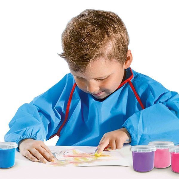 Пальчикові фарби SES Creative Юні художниці 4 кольори 00392S фото