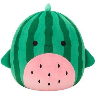 М'яка іграшка кит-кавунчик Squishmallows Крістофер, 30 см SQCR07967 фото