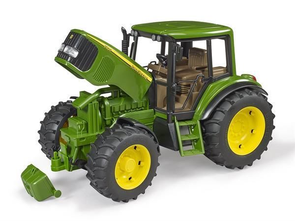 Игрушечный трактор Bruder John Deere 6920 с погрузчиком, 1:16 02052 фото