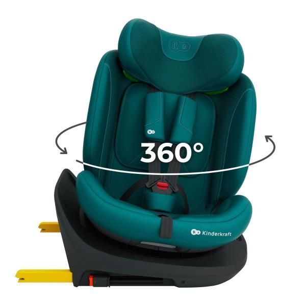Автокрісло Kinderkraft i-Grow 2 Plus i-Size Isofix KCIGRO02GREPL00 фото