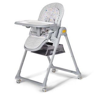 Стільчик для годування Kinderkraft Lastree 2 в 1 сірий KHLAST00GRY0000 фото