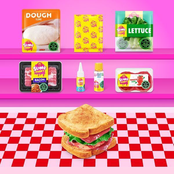 Слайм-набір Slime Mart Shopping Cart Візок смаколиків 15907 фото