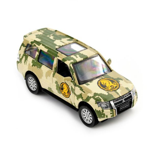 Автомодель TechnoDrive Шеврони Героїв Mitsubishi Pajero 4WD Turbo 47 ОМБр 1:43 250361M фото