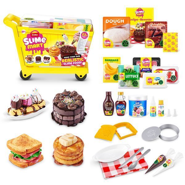 Слайм-набір Slime Mart Shopping Cart Візок смаколиків 15907 фото