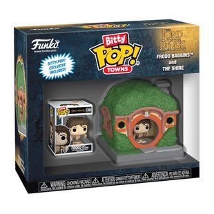 Набор фигурок Funko Bitty Pop! Town Властелин колец: Фродо Бэггинс и хижина 83685 фото