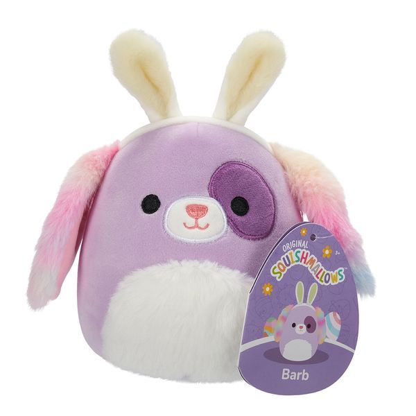 М'яка іграшка собака Squishmallows Барб, 13 см SQER00908 фото