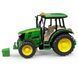 Игрушечный трактор Bruder John Deere 5115M с самосвальным прицепом, 1:16 02108 фото 1